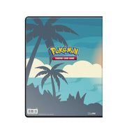 Rückseite der Ultra PRO Lillie und Clefairy 9-Pocket Sammelmappe mit Pokémon-Logo