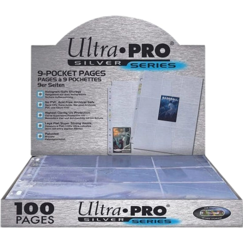 Ultra Pro Silver Series 9-pocket pages (25 stuks) | Lichcards Immagine principale del prodotto