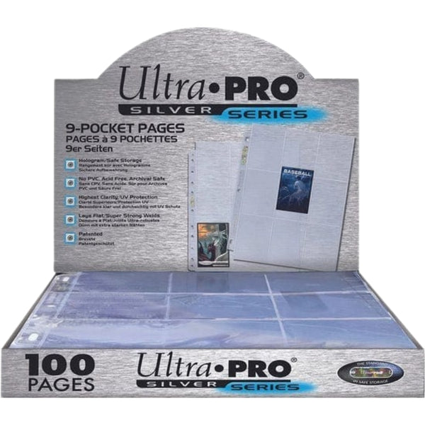 Ultra Pro Silver Series 9-pocket pages (25 stuks) | Lichcards