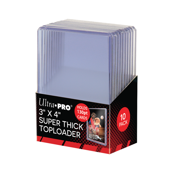 Ultra PRO 3 x 4 inch Super Thick 130PT Toploaders productfoto