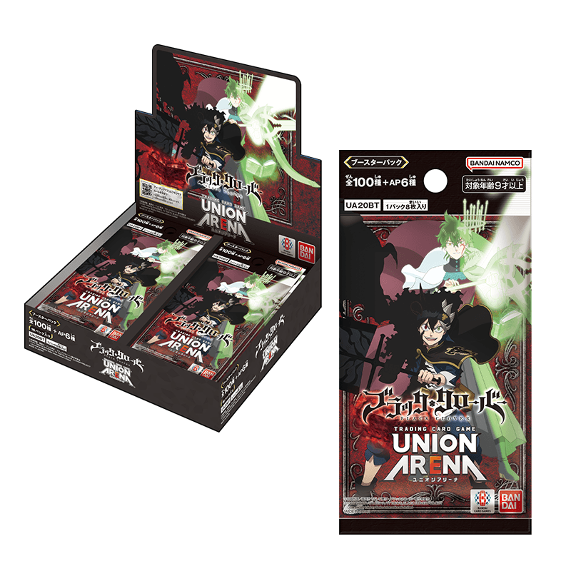 Union Arena Black Clover UA20BT Japanse boosterbox met boosterpack
