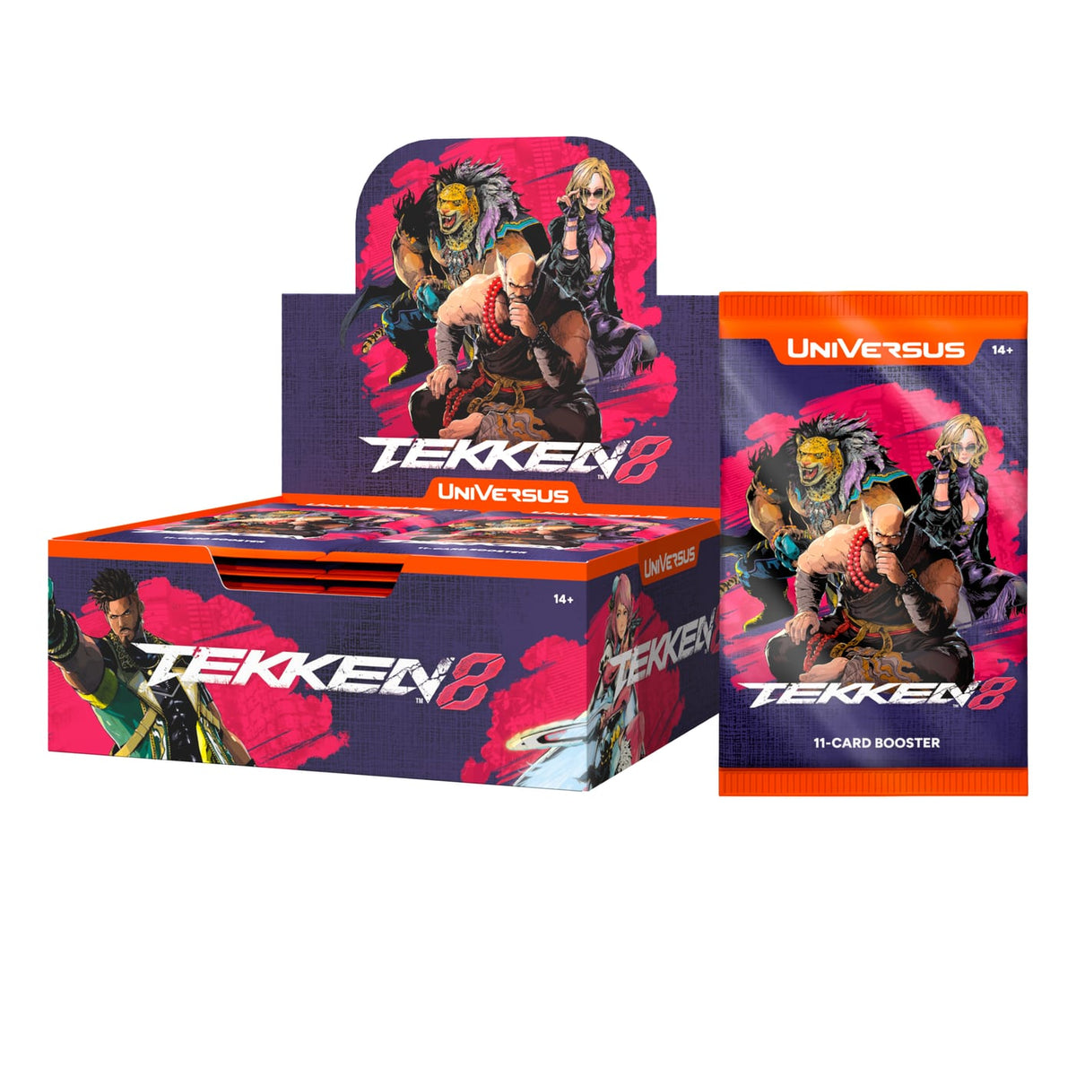 UniVersus CCG Tekken 8 Booster Box met 24 boosters | Lichcards