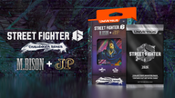 Official image of the M. Bison + JP deck packaging with the included Street Fighter 6 Collector Booster