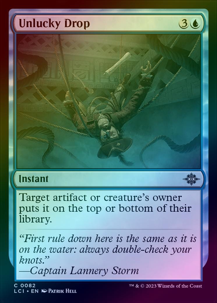 Unlucky Drop (Foil) (LCI)