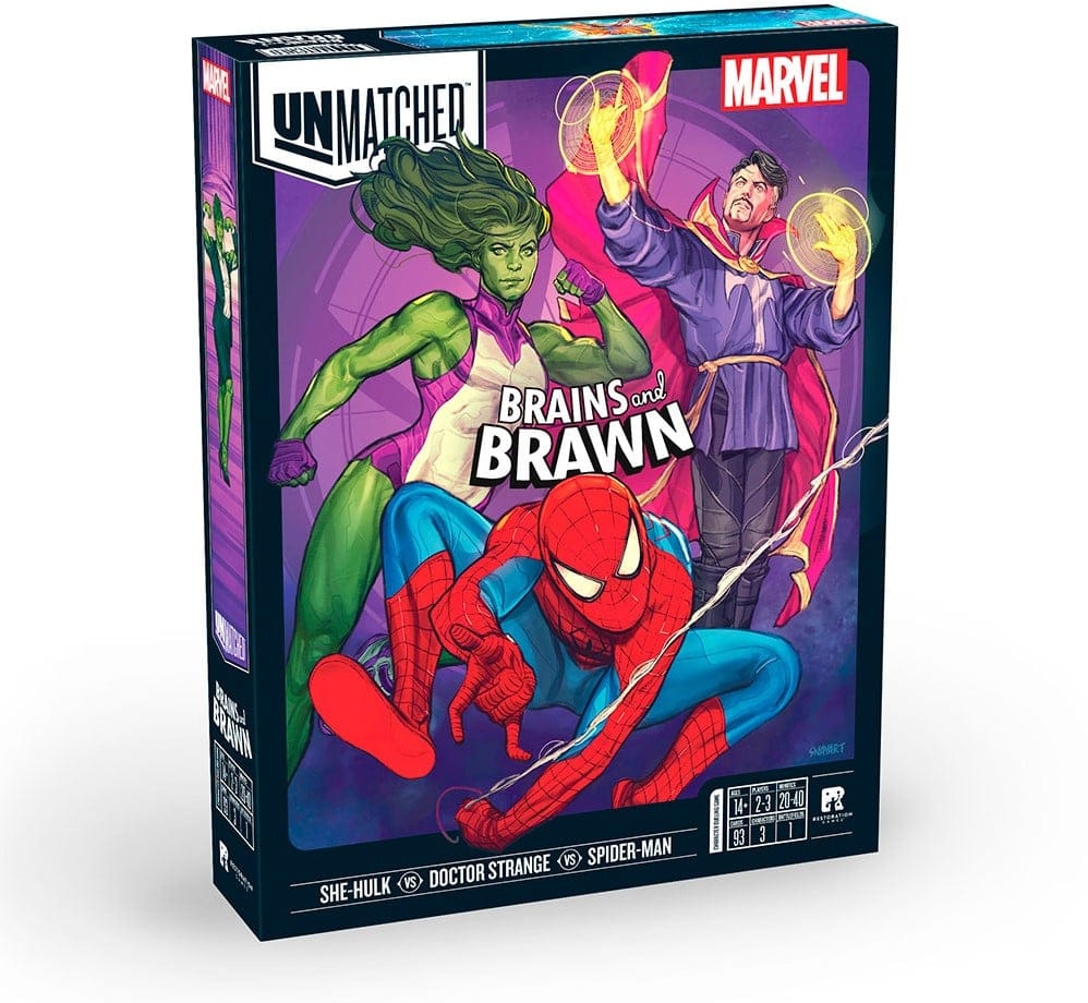 Unmatched Marvel: Brains & Brawn 0857476008678