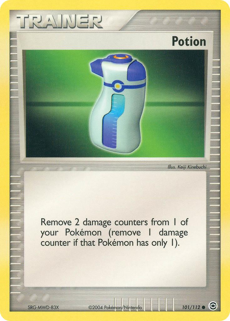 Pokémon-kaart Potion 101/112 Common uit de set EX FireRed & LeafGreen Immagine principale del prodotto