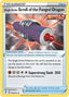 Pokémon-kaart Single Strike Scroll of the Fanged Dragon 158/203 Uncommon uit de set Evolving Skies
