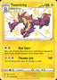 Pokémon-kaart Toxtricity SV042/SV122 Secret Rare uit de set Shining Fates