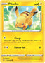 Pokémon-kaart Pikachu 065/202 Common uit de set Sword & Shield