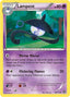 Pokémon-kaart Lampent 49/114 Uncommon uit de set Steam Siege