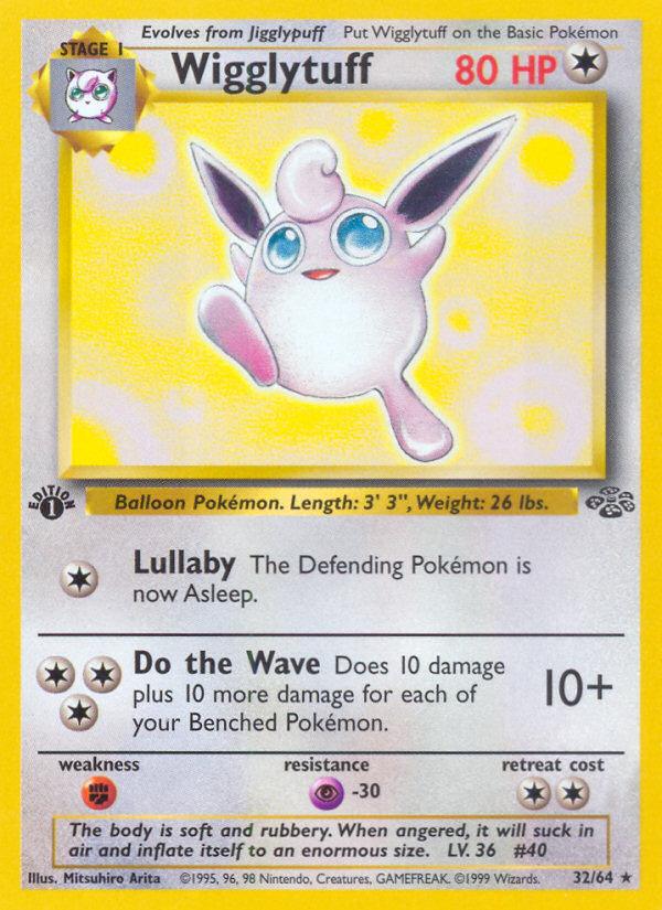 Pokémon-kaart Wigglytuff 32/64 Rare uit de set Jungle Hauptbild