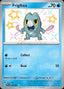 Pokémon-kaart Frigibax 128/91 Shiny Rare uit de set Paldean Fates
