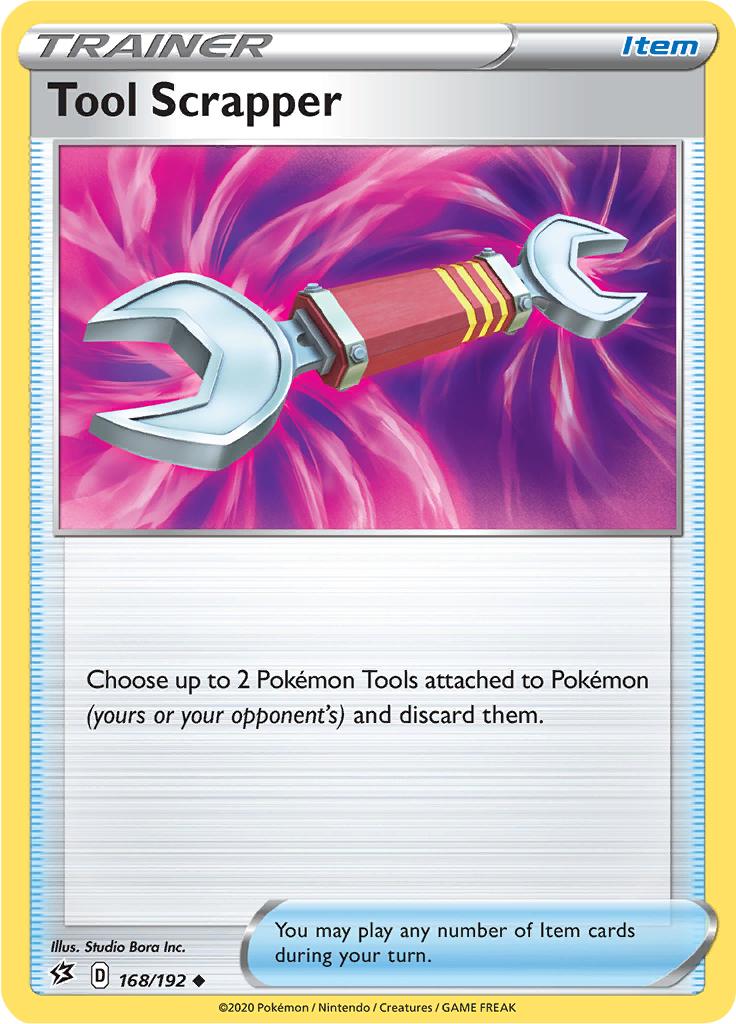 Pokémon-kaart Tool Scrapper 168/192 Uncommon uit de set Rebel Clash