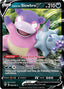 Pokémon-kaart Galarian Slowbro V 99/189 Ultra Rare uit de set Darkness Ablaze