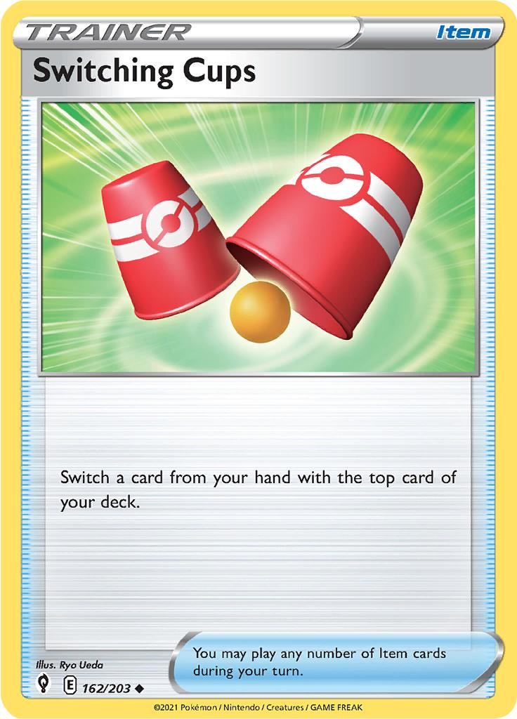 Pokémon-kaart Switching Cups 162/203 Uncommon uit de set Evolving Skies