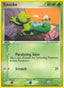 Pokémon-kaart Treecko 67/100 Common uit de set EX Crystal Guardians