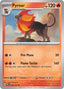 Pokémon-kaart Pyroar 016/131 Uncommon uit de set Prismatic Evolutions