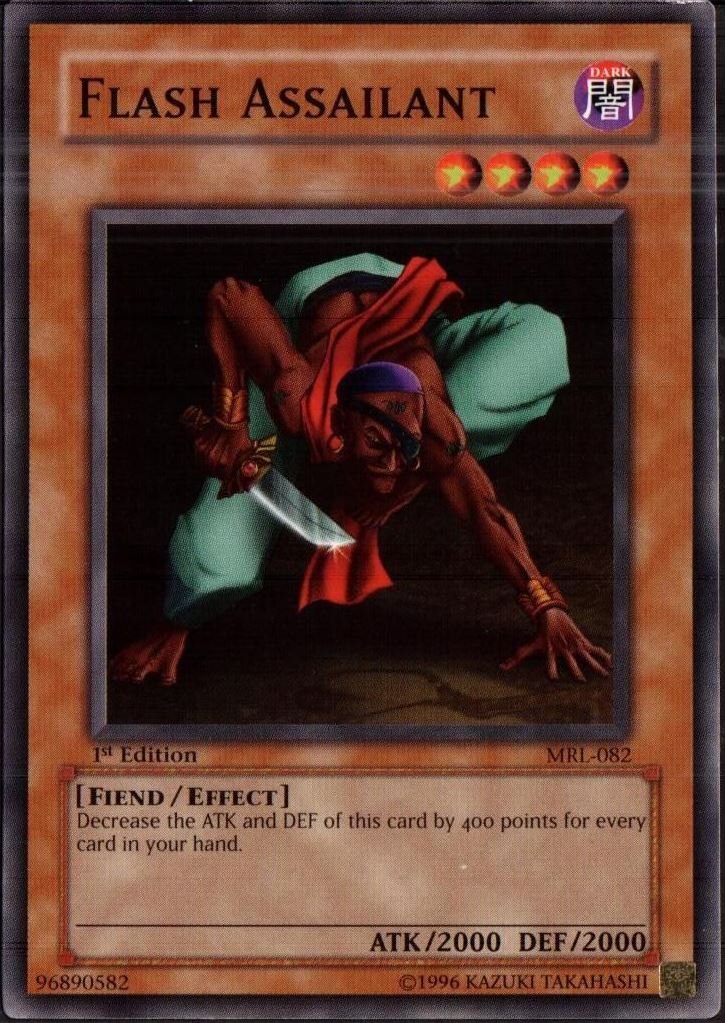 Yu-Gi-Oh!-kaart Flash Assailant MRL-082 Common uit Magic Ruler