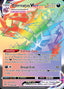Pokémon-kaart Eternatus VMAX 192 Secret Rare uit de set Darkness Ablaze