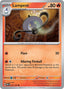 Pokémon-kaart Lampent 037/197 Common uit de set Obsidian Flames