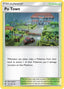 Pokémon-kaart Po Town 121/147 Uncommon uit de set Burning Shadows