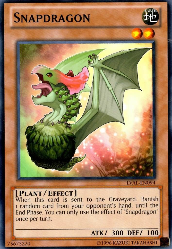 Yu-Gi-Oh!-kaart Snapdragon LVAL-EN094 Common uit Legacy of the Valiant Imagen principal del producto
