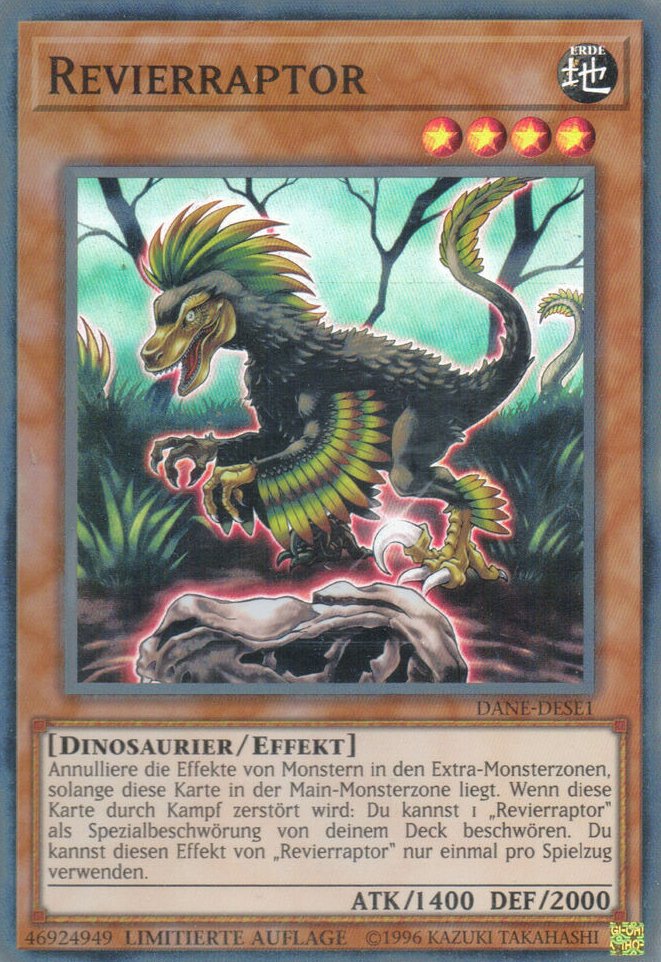 Yu-Gi-Oh!-kaart Beatraptor DANE-DESE1 Super Rare uit Dark Neostorm