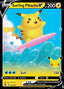 Pokémon-kaart Surfing Pikachu V 8/25 Ultra Rare uit de set Celebrations
