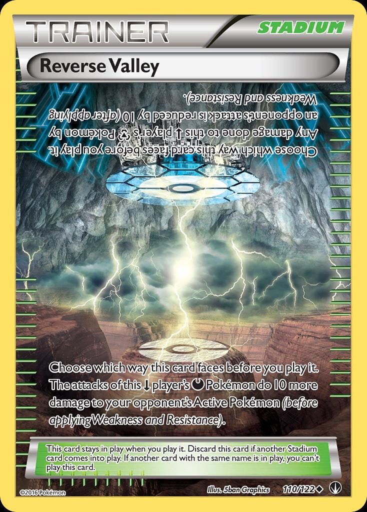 Pokémon-kaart Reverse Valley 110/122 Uncommon uit de set BREAKpoint Hoofdafbeelding