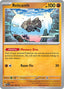 Pokémon-kaart Relicanth 084/162 Rare uit de set Temporal Forces