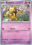 Pokémon-kaart Kadabra 081/167 Common uit de set Twilight Masquerade