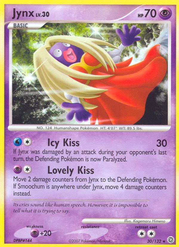 Pokémon-kaart Jynx 30/132 Rare uit de set Secret Wonders Hoofdafbeelding