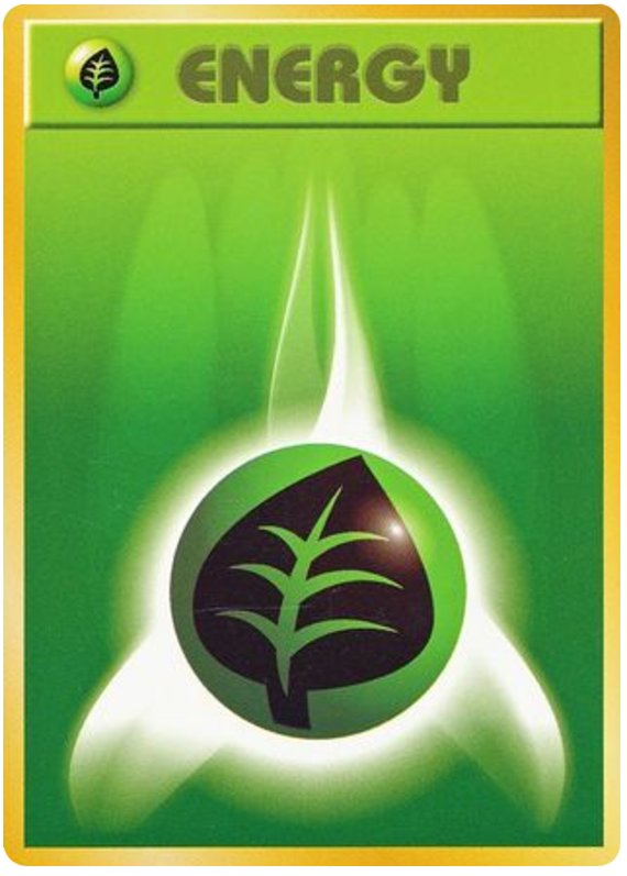 Pokémon-kaart Grass Energy Common uit de set Expansion Pack (Japans) Main image