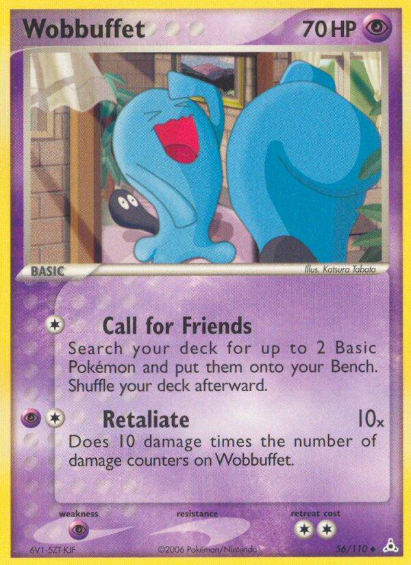 Pokémon-kaart Wobbuffet 56/110 Uncommon uit de set EX Holon Phantoms Hauptbild