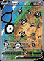 Pokémon-kaart Unown V 177/195 Ultra Rare uit de set Silver Tempest