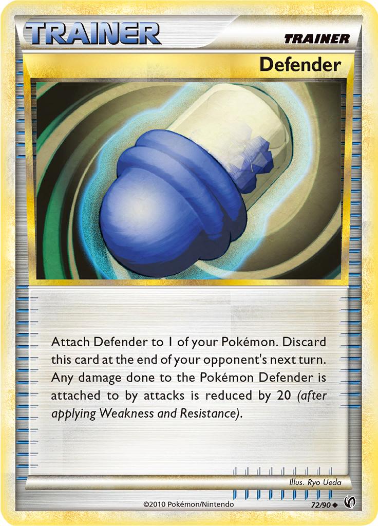 Pokémon-kaart Defender 72/90 Uncommon uit de set Undaunted
