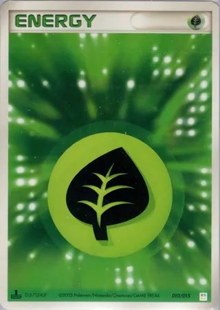 Pokémon-kaart Grass Energy 010/015 uit de set Master Kit Image principale du produit