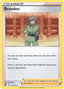 Pokémon-kaart Brandon 151/195 Uncommon uit de set Silver Tempest