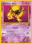 Pokémon-kaart Sabrina's Abra 19 Promo uit de set Wizards Black Star Promos