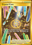 Pokémon-kaart Crystal Cave 230/203 Secret Rare uit de set Evolving Skies