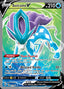 Pokémon-kaart Suicune V 173/203 Ultra Rare uit de set Evolving Skies