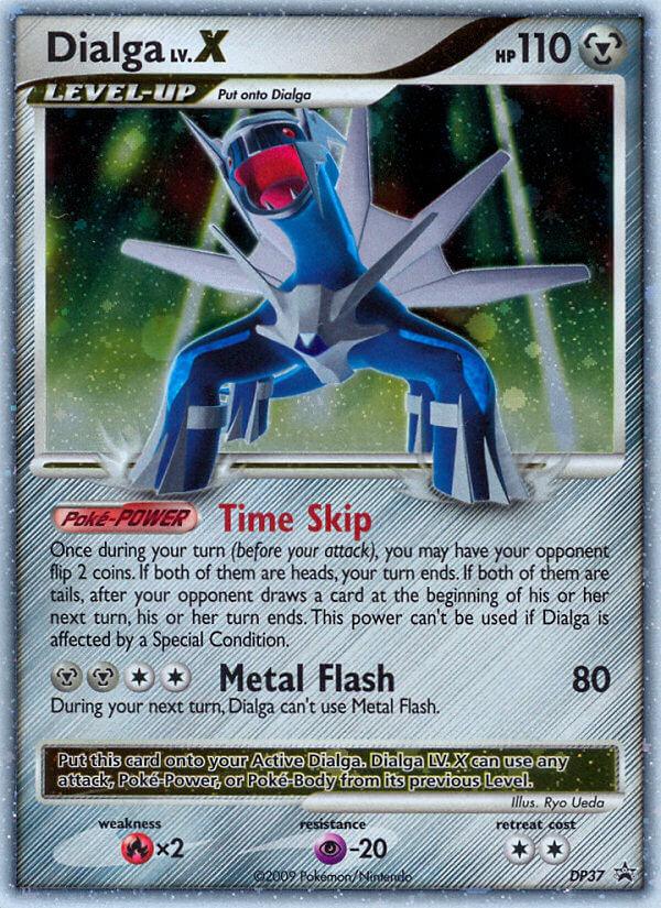 Pokémon-kaart Dialga LV.X DP37 Promo uit de set DP Black Star Promos Hoofdafbeelding
