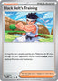 Pokémon-kaart Black Belt's Training 097/131 Common uit de set Prismatic Evolutions