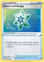 Pokémon-kaart Snow Leaf Badge 159/203 Uncommon uit de set Evolving Skies