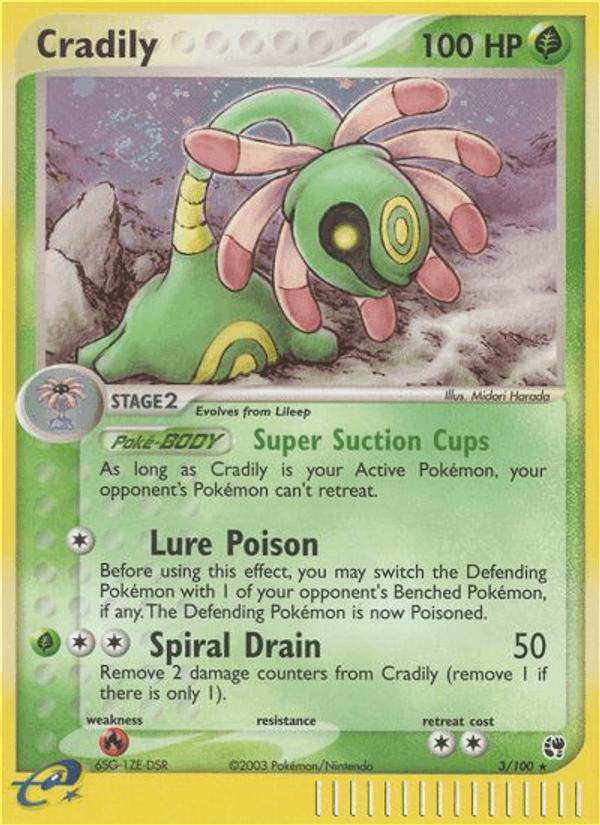 Cradily - EX Sandstorm (Holo Rare) [SS-3] Hauptbild