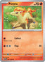 Pokémon-kaart Ponyta 077/165 Common uit de set 151