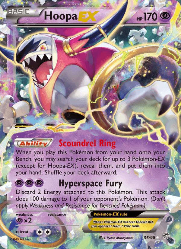 Hoopa EX - Bandit Ring (Double Rare) [XY7-036]