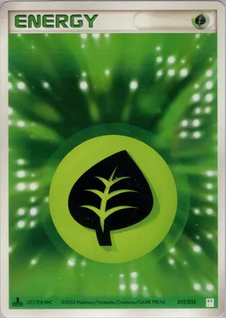 Pokémon-kaart Grass Energy 011/015 uit de set Master Kit
