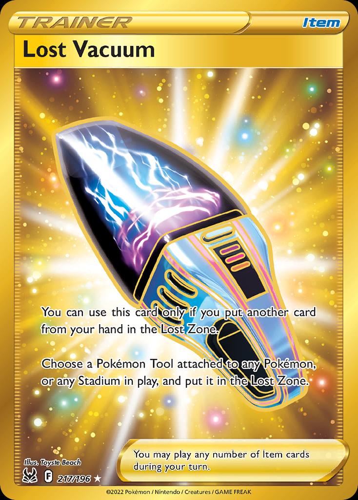 Pokémon-kaart Lost Vacuum 217/196 Secret Rare uit de set Lost Origin Hauptbild