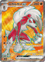 Pokémon-kaart Lycanroc ex 90/73 Ultra Rare uit de set Triplet Beat